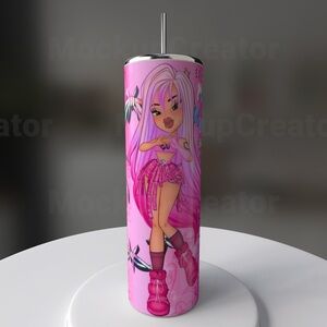 20oz Tumbler Stainless Steel Insulated Karol G Bratz Cup